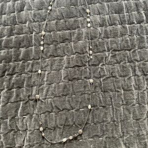 HSN Emma Skye Stainless Steel Station Necklace